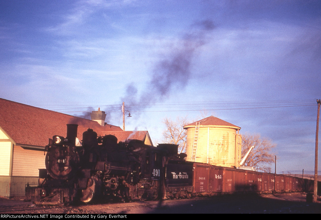 DRGW 2-8-2ng #491 - Denver & Rio Grande Western